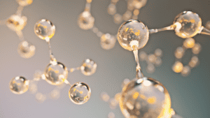 Artistic interpretation of molecules up close for clinical research